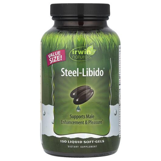 Основне фото товара Irwin Naturals, Steel-Libido, Підтримка Лібідо, 150 капсул