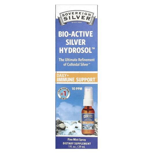 Основне фото товара Bio-Active Silver Hydrosol Fine Mist Spray, Колоїдне срібло, 29 м