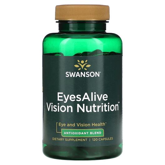 Основне фото товара EyesAlive Vision Nutrition, Підтримка здоров'я зору, 120 кап