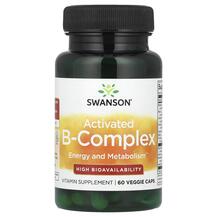 B-комплекс Activated B-Complex Swanson 60 капсул B-комплекс Activated B-Complex Swanson 60 капсул