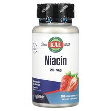 Niacin Strawberry 25 mg Витамин B3 Ніацин KAL Niacin Strawberry 25 mg Витамин B3 Ніацин KAL
