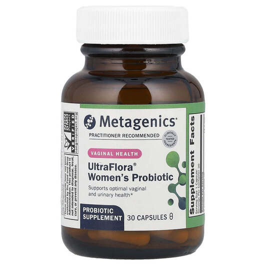 Основне фото товара Metagenics, UltraFlora Women´s, Пробіотики для жінок, 30 ка