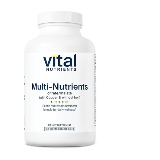 Основне фото товара Multi-Nutrients 2 Citrate / Malate Formula, Мультивітаміни, 180 к