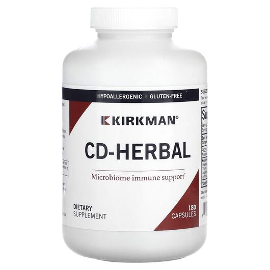 Основне фото товара Kirkman, CD-Herbal, Трави, 180 капсул