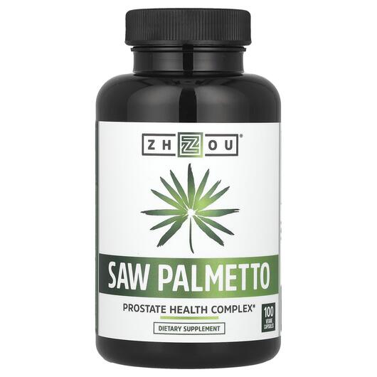 Основне фото товара Zhou Nutrition, Saw Palmetto, Со Пальметто, 100 капсул