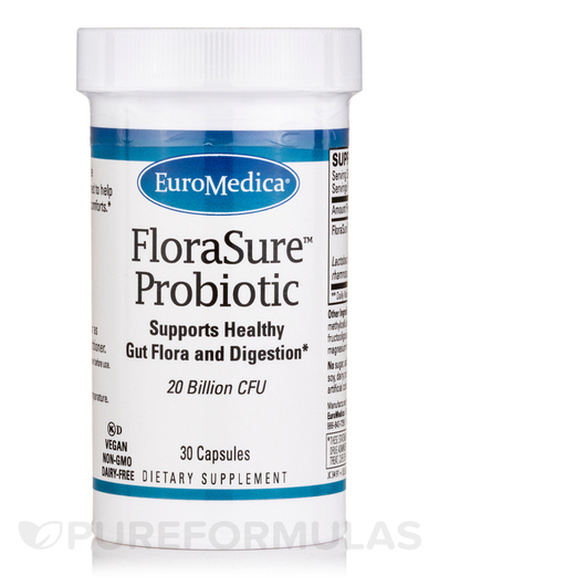 Основне фото товара EuroMedica, FloraSure Probiotic, Пробіотики, 30 капсул