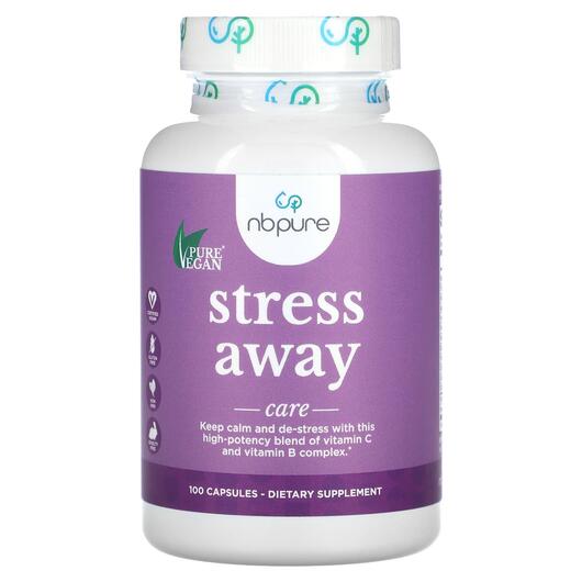 Основное фото товара NB Pure, Поддержка стресса, Stress Away, 100 капсул