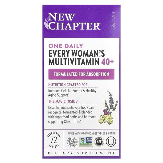 Основне фото товара One Daily Every Woman's, Мультивітаміни для жінок 40+, 72 та