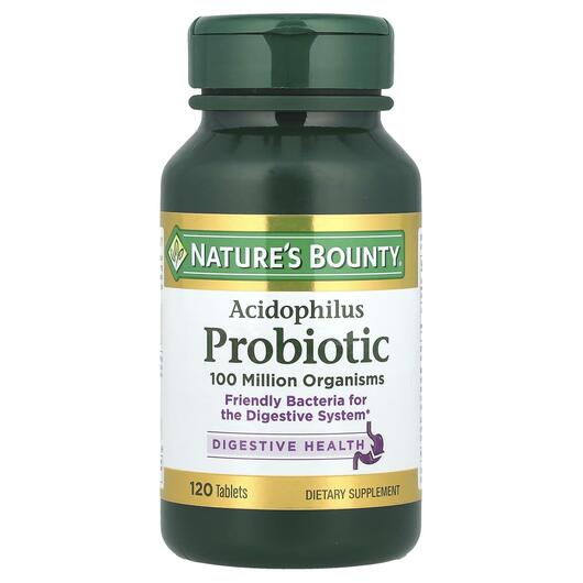Основне фото товара Acidophilus Probiotic, Пробіотики Ацидофілус, 120 таблеток