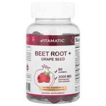 Червоний буряк Beet Root + Grape Seed Gummies
