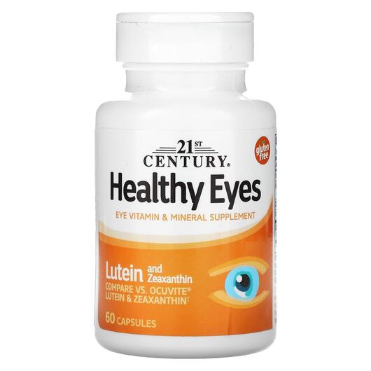 Основне фото товара Healthy Eyes Lutein & Zeaxanthin, Лютеїн та зеаксантин, 50 та