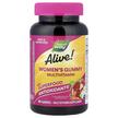 Alive! Women's Gummy, Жувальні вітаміни для жінок, 60 цук...