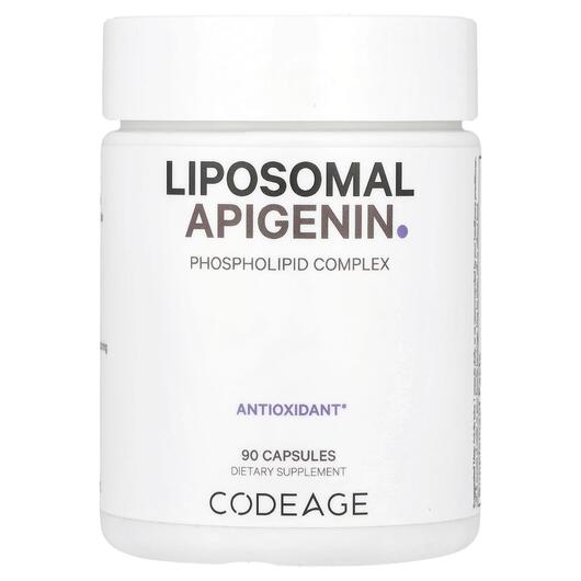 Основне фото товара CodeAge, Liposomal Apigenin, Апігенін, 90 капсул
