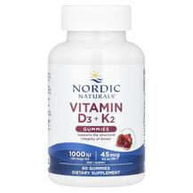 Вітаміни D3 K2 Vitamin D3 + K2 Nordic Naturals