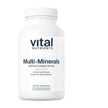Multi-Minerals Citrate / Malate Formula No Copper or