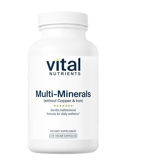 Основне фото товара Multi-Minerals Citrate / Malate Formula, Мінеральні добавки, 120 