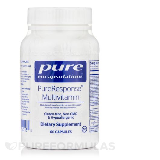 Основне фото товара PureResponse Multivitamin, Мультивітаміни, 60 капсул