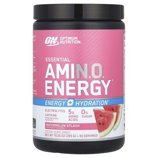 Основне фото товара Amin.O. Energy + Electrolytes, Енергія + Електроліти Кавун, 285 г