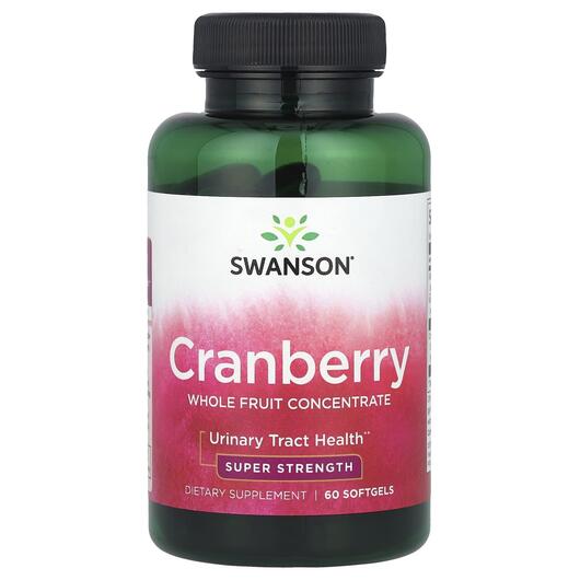 Основне фото товара Swanson, Cranberry, Журавлина, 60 капсул