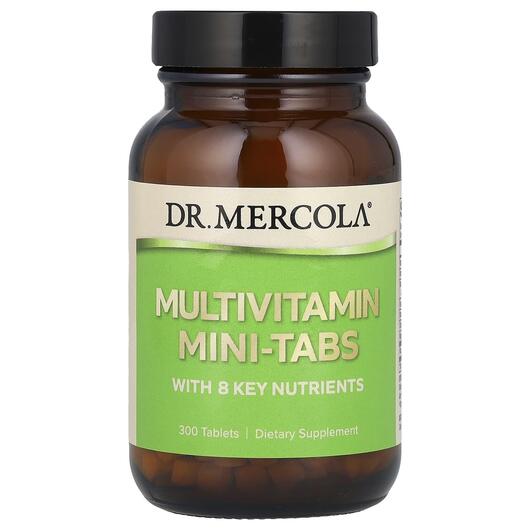 Основне фото товара Dr. Mercola, Multivitamin Mini-Tabs, Мультивітаміни, 300 таблеток