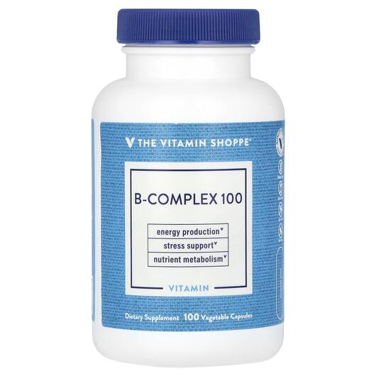 Основне фото товара TheVitaminShoppe, B-Complex 100, B-комплекс, 100 капсул