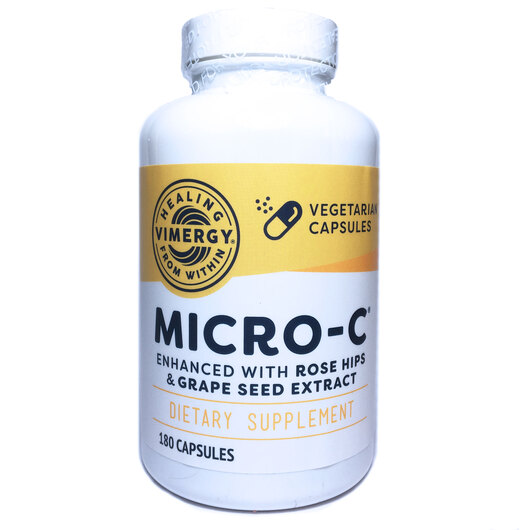 Основне фото товара Vimergy, Micro-C, Мікро-С, 180 капсул