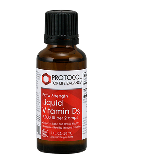 Основне фото товара Liquid Vitamin D3 2000 IU, Рідкий Вітамін D3, 30 мл