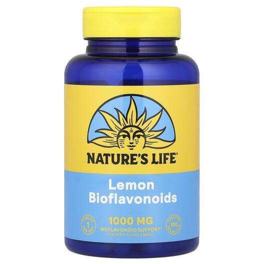Основне фото товара Natures Life, Bioflavonoids 1000 mg, Біофлавоноїди, 100 таблеток