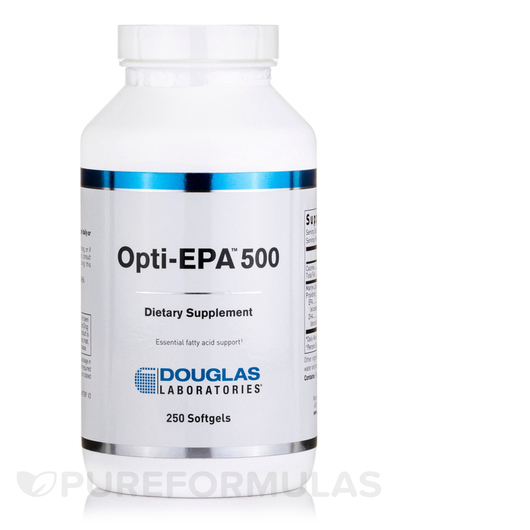 Основне фото товара Douglas Laboratories, Opti-EPA 500, ЕПК, 250 капсул