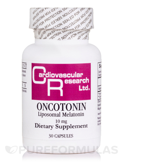 Основне фото товара Ecological Formulas, Oncotonin 10 mg, Онкотонін, 30 капсул