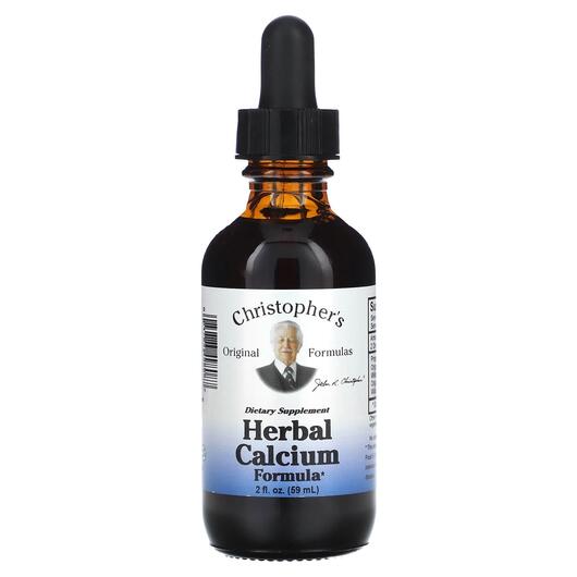 Основне фото товара Herbal Calcium Formul, Трав'яна формула з Кальцієм, 59 мл