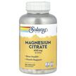 Solaray, Magnesium Citrate 400 mg, Магній Цитрат, 180 капсул