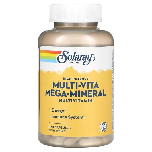 Основне фото товара High Potency Multi-Vita Mega-Mineral Multivitamin, Мультивітаміни