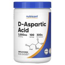 D-Aspartic Acid Unflavored L-Аспартат Nutricost