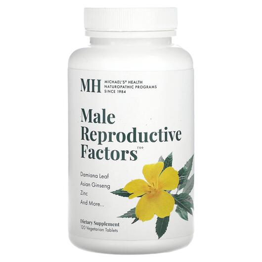 Основне фото товара MH, Male Reproductive Factors, Підтримка Лібідо, 120 таблеток