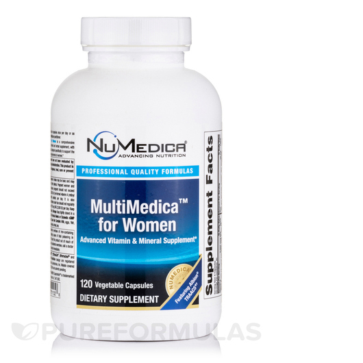 Основное фото товара NuMedica, Витамины для женщин, MultiMedica for Women, 120 капсул