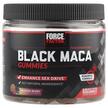 Фото товару Force Factor, Black Maca Gummies, Мака Перуанська, 60 конфет