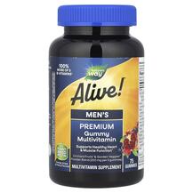 Мультивітаміни Alive! Men's Gummy Vitamins Fruit