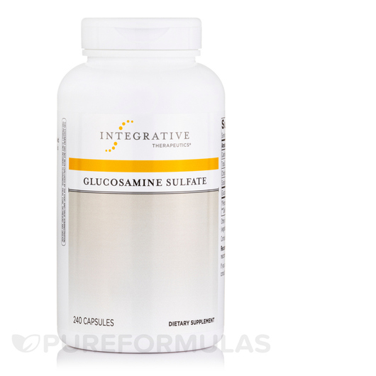 Основне фото товара Glucosamine Sulfate, Глюкозамін Сульфат, 240 капсул