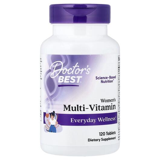 Основне фото товара Women's Multi-Vitamin, Вітаміни для жінок, 120 таблеток