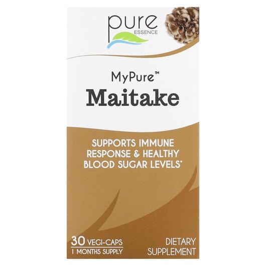 Основне фото товара Pure Essence, MyPure Maitake, Гриби Майтаке, 30 капсул