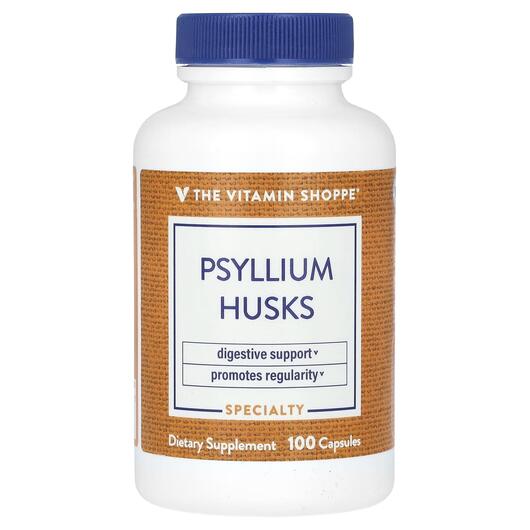 Основне фото товара TheVitaminShoppe, Psyllium Husks, Псиліум, 100 капсул