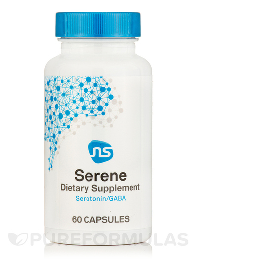 Основне фото товара NeuroScience, Serene, Підтримка мозку, 60 капсул