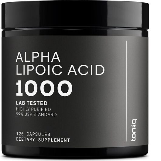 Основне фото товара Alpha Lipoic Acid, Альфа-ліпоєва кислота 500 мг, 120 капсул