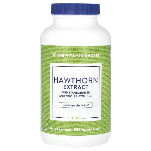 Основне фото товара TheVitaminShoppe, Hawthorn Extract, Глід, 300 капсул
