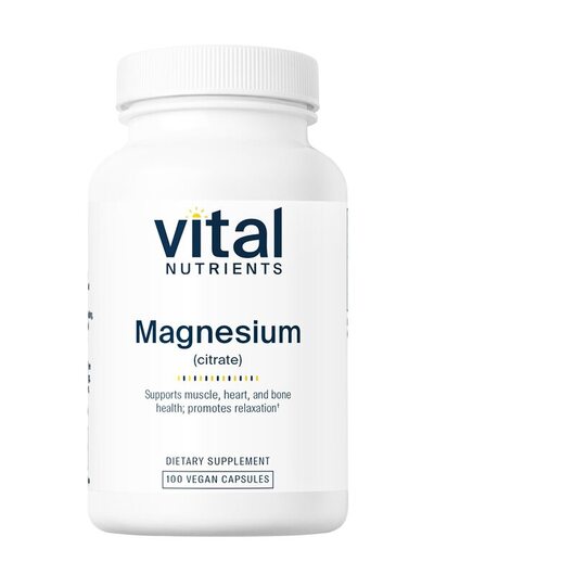 Основне фото товара Magnesium Citrate 150 mg, Магній Цитрат, 100 капсул