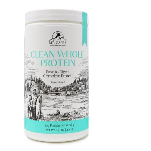 Основне фото товара Mt. Capra, Clean Whole Protein Unsweetened, Протеїн, 400 г