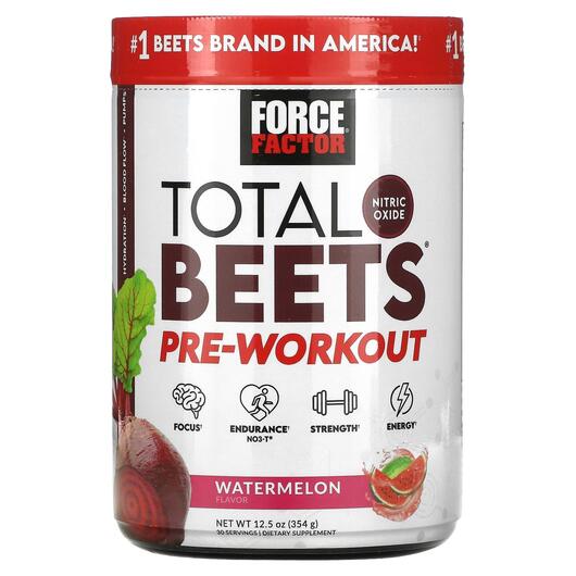 Основне фото товара Total Beets Pre-Workout Watermelon, Передтренувальний комплекс, 3