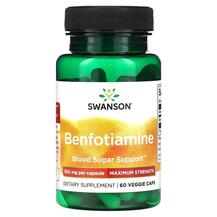 Бенфотіамін Benfotiamine Maximum Strength 300 mg