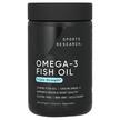 Фото товару Omega-3 Fish Oil Triple Strength 1250 mg, Омега ЕПК ДГК, 120 капс